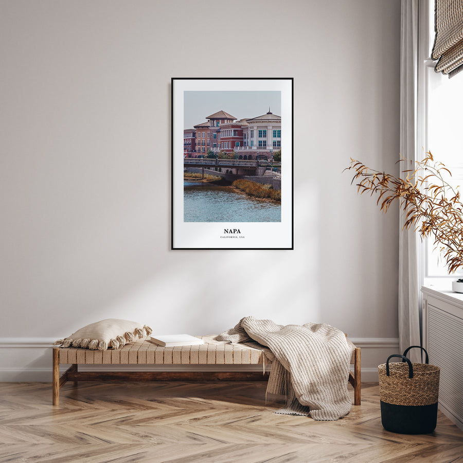 Napa Portrait Color Poster