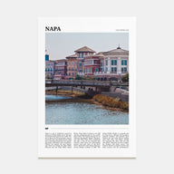 Napa Travel Color Poster