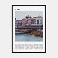 Napa Travel Color Poster