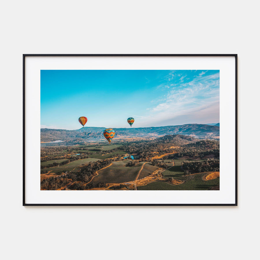 Napa Valley Landscape Color Poster