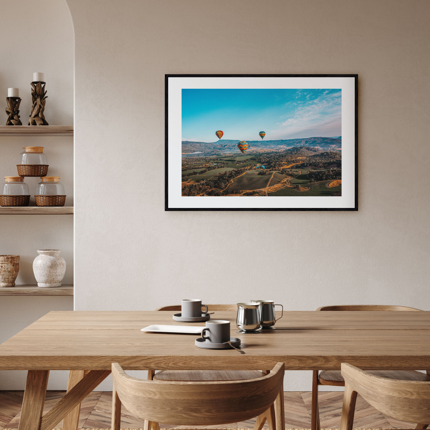 Napa Valley Landscape Color Poster