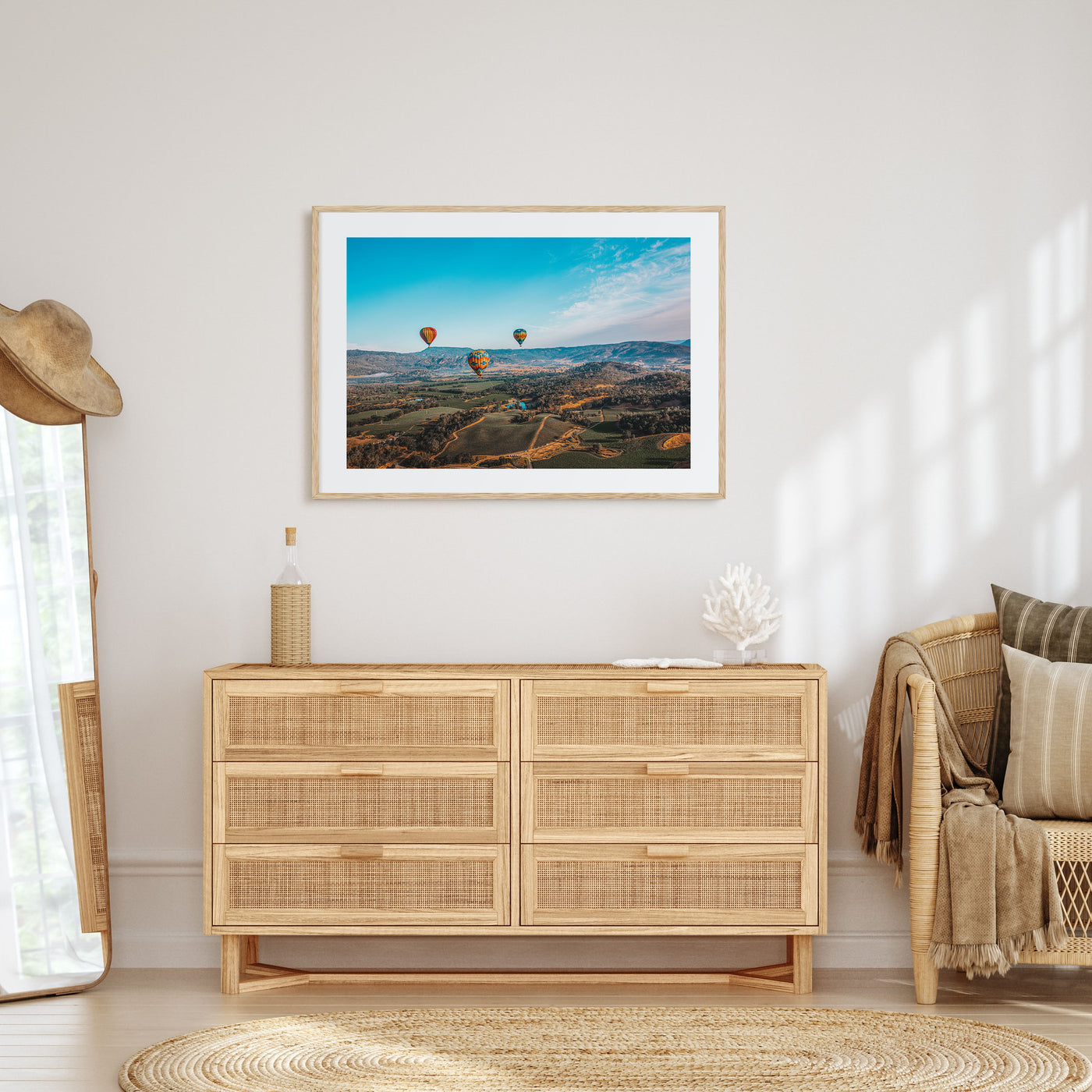 Napa Valley Landscape Color Poster