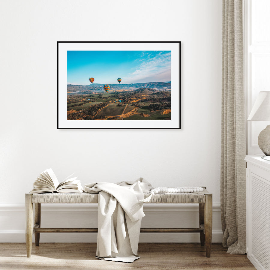 Napa Valley Landscape Color Poster