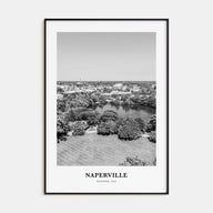 Naperville Portrait B&W Poster
