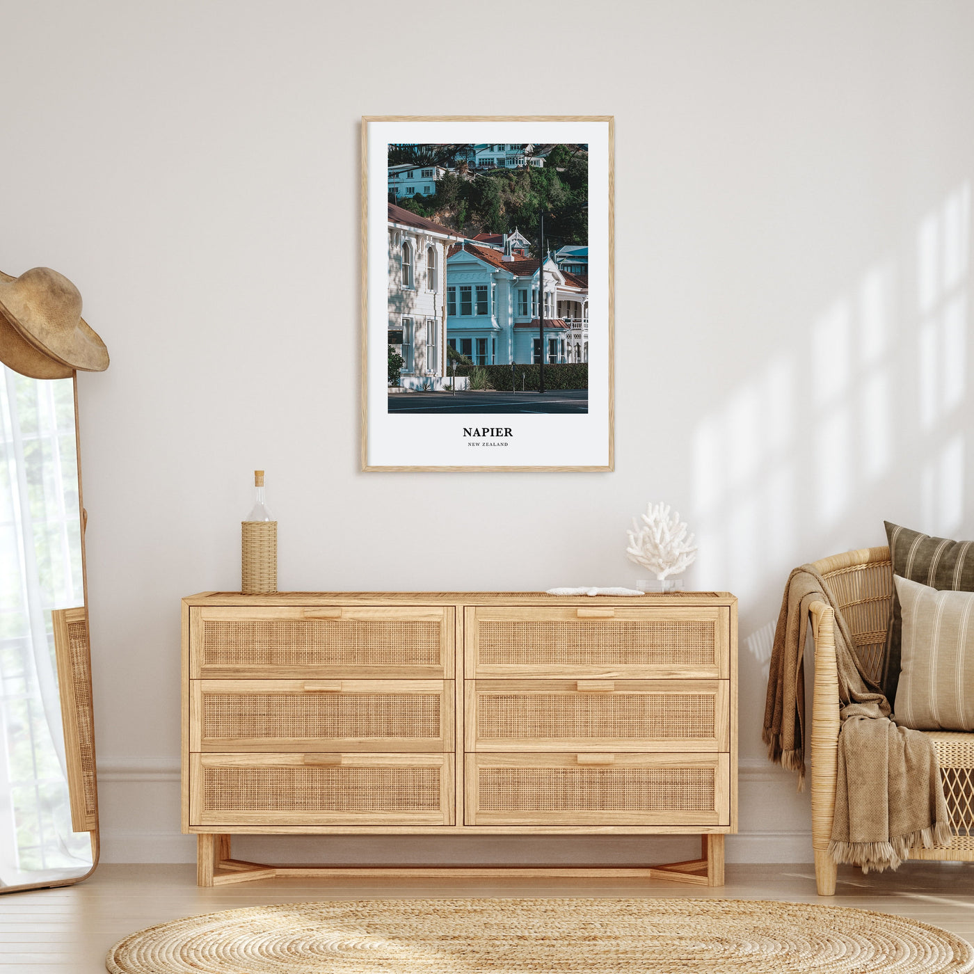 Napier Portrait Color Poster