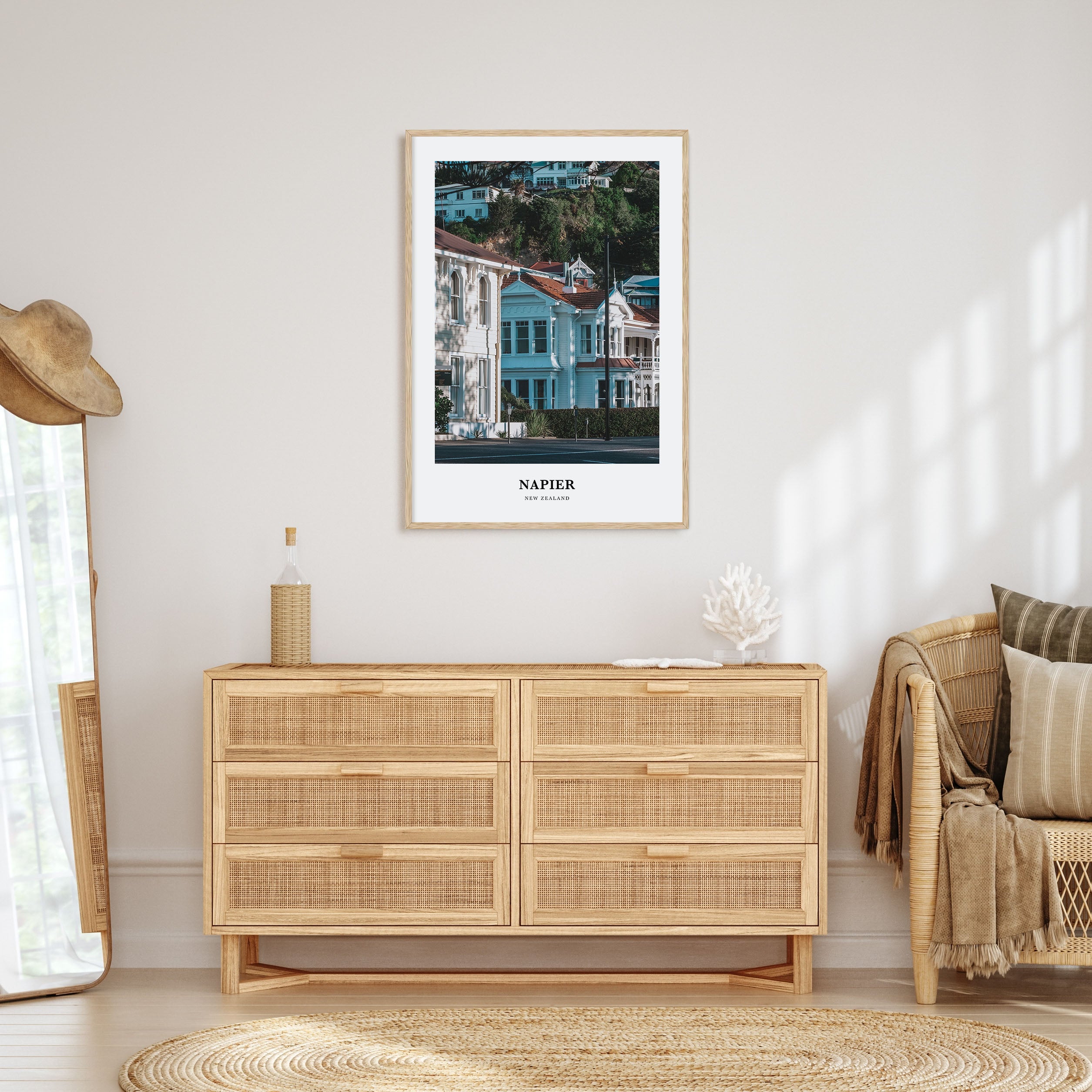 Napier Portrait Color Poster