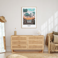 Naples, Florida Portrait Color No 1 Poster