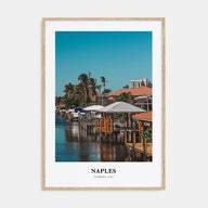 Naples, Florida Portrait Color No 2 Poster