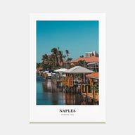 Naples, Florida Portrait Color No 2 Poster