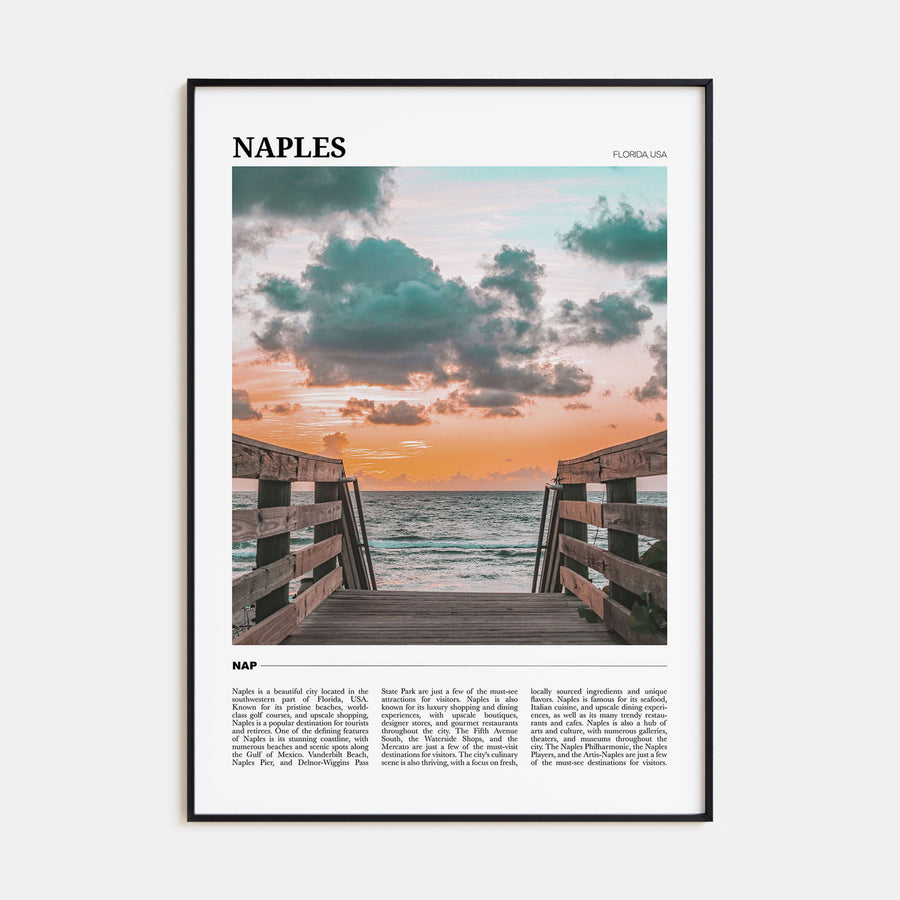 Naples, Florida Travel Color No 1 Poster