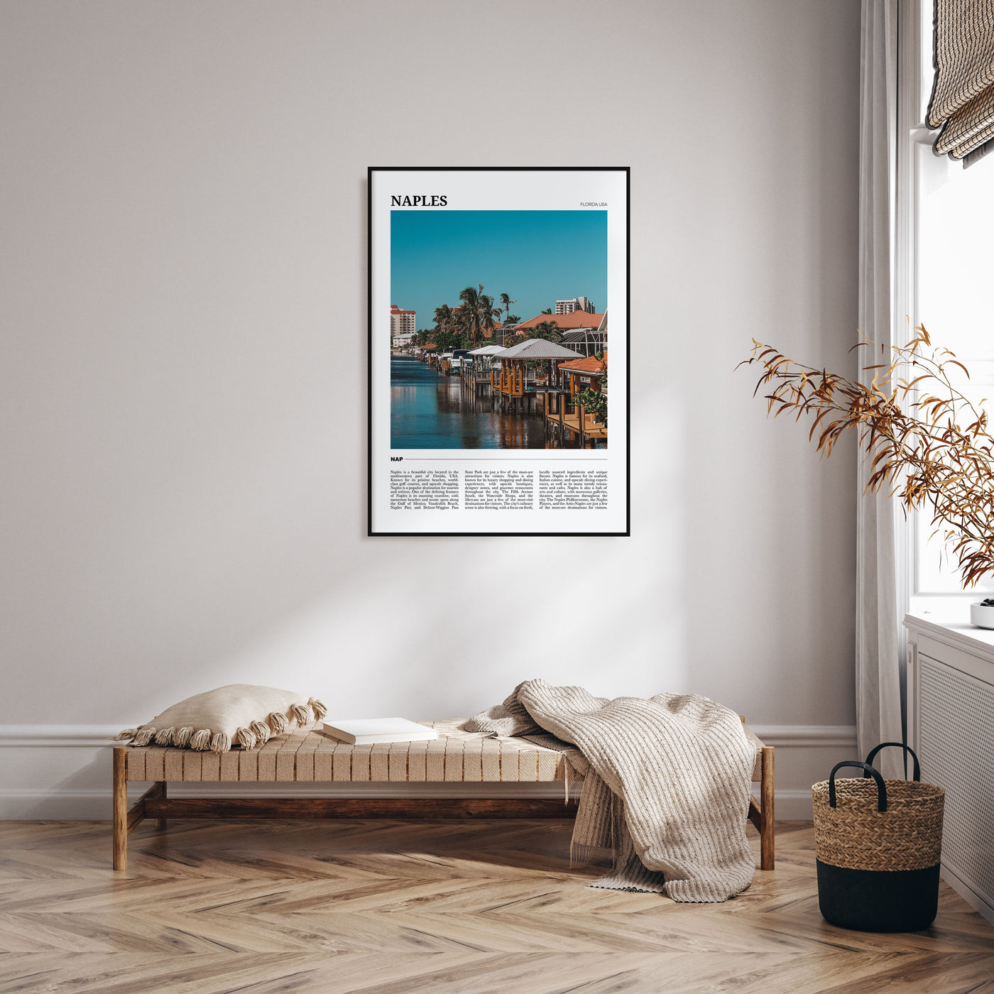 Naples, Florida Travel Color No 2 Poster