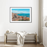 Naples, Italy Landscape Color Poster