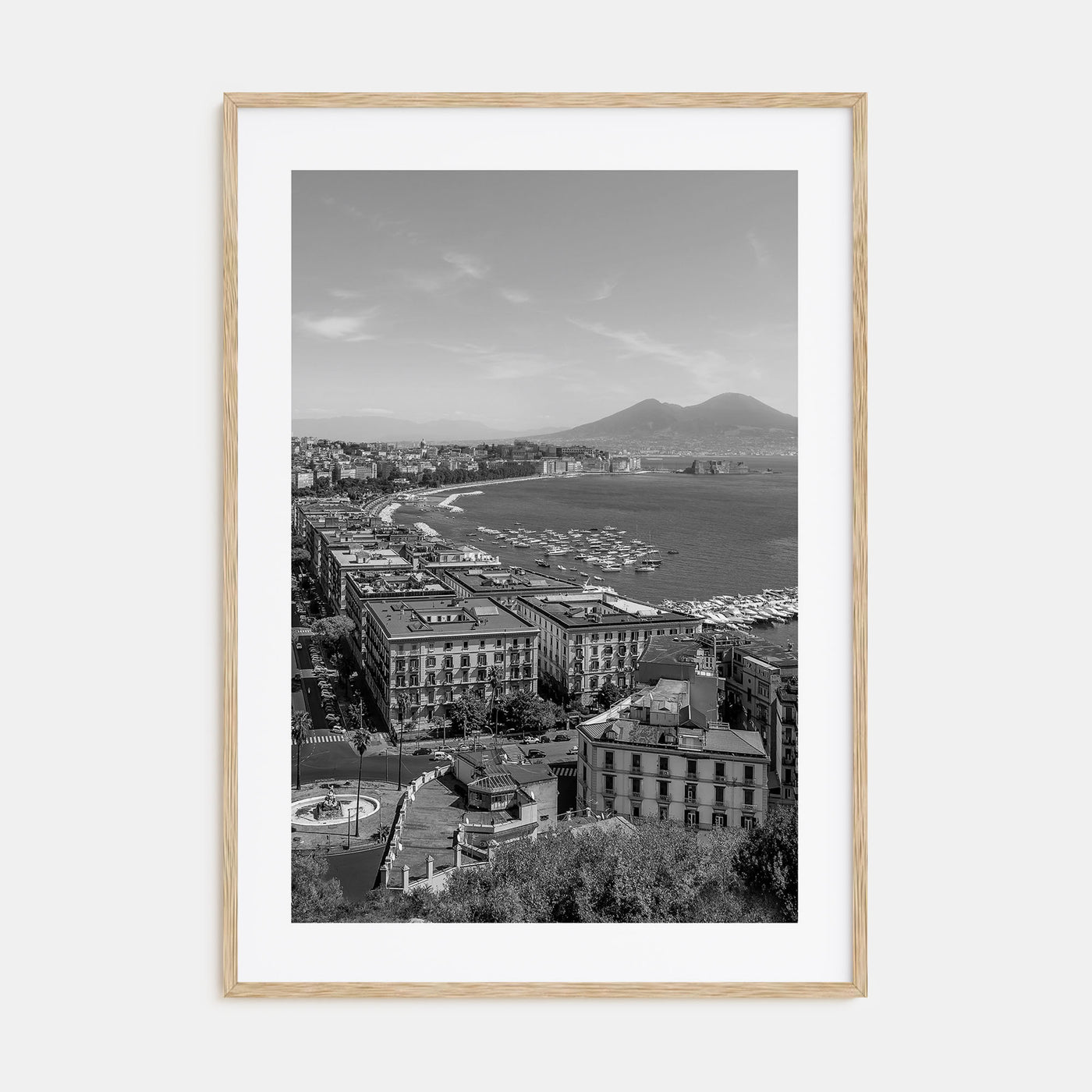 Naples, Italy Photo B&W No 1 Poster