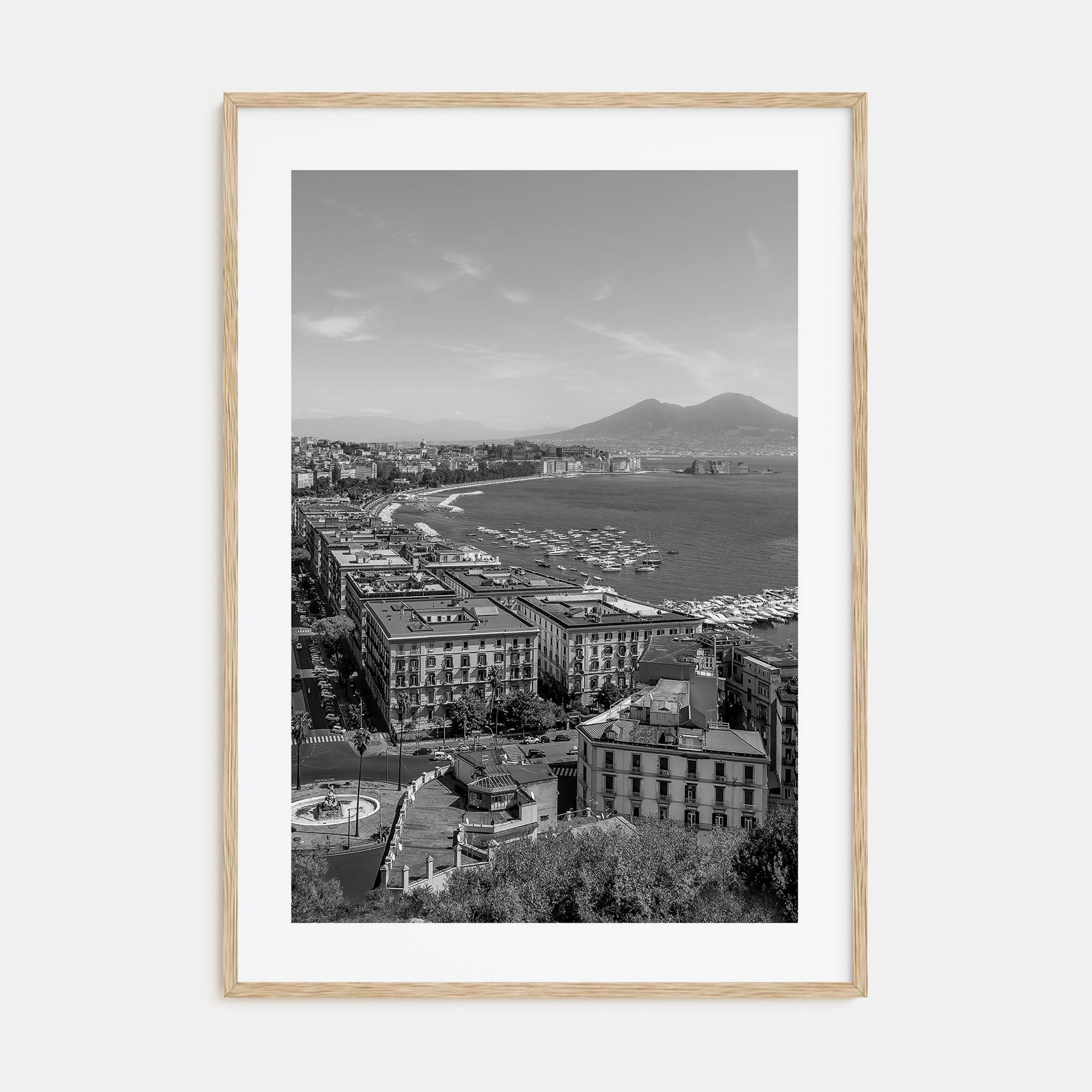 Naples, Italy Photo B&W No 1 Poster