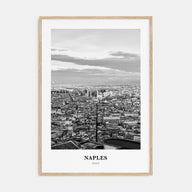 Naples, Italy Portrait B&W No 2 Poster