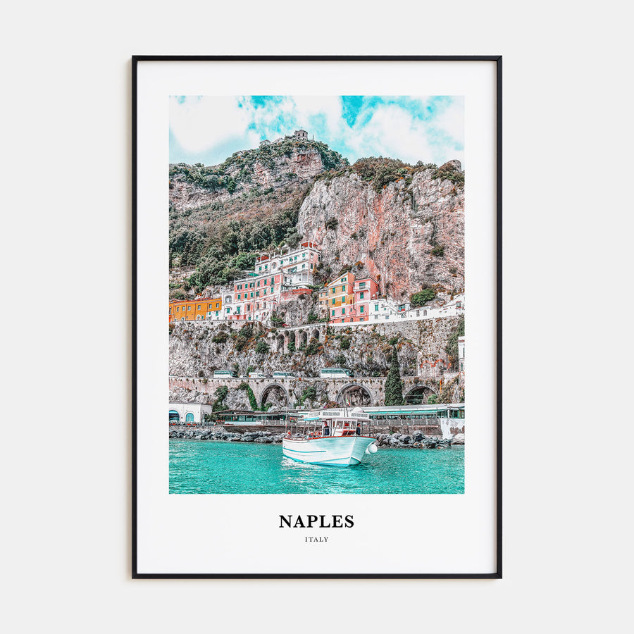 Naples, Italy Portrait Color No 1 Poster