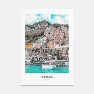 Naples, Italy Portrait Color No 1 Poster