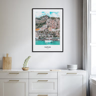 Naples, Italy Portrait Color No 1 Poster