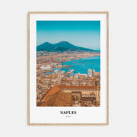 Naples, Italy Portrait Color No 2 Poster