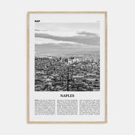 Naples, Italy Travel B&W No 2 Poster