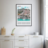 Naples, Italy Travel Color No 1 Poster