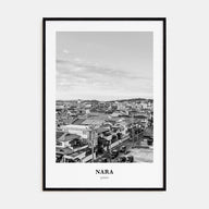 Nara Portrait B&W Poster