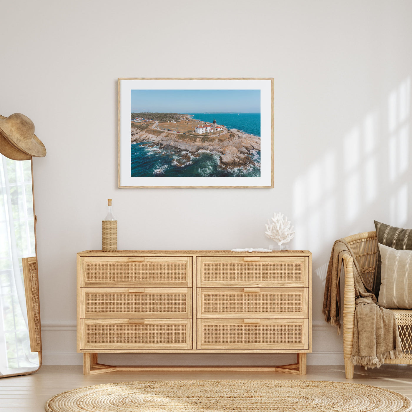 Narragansett Landscape Color Poster