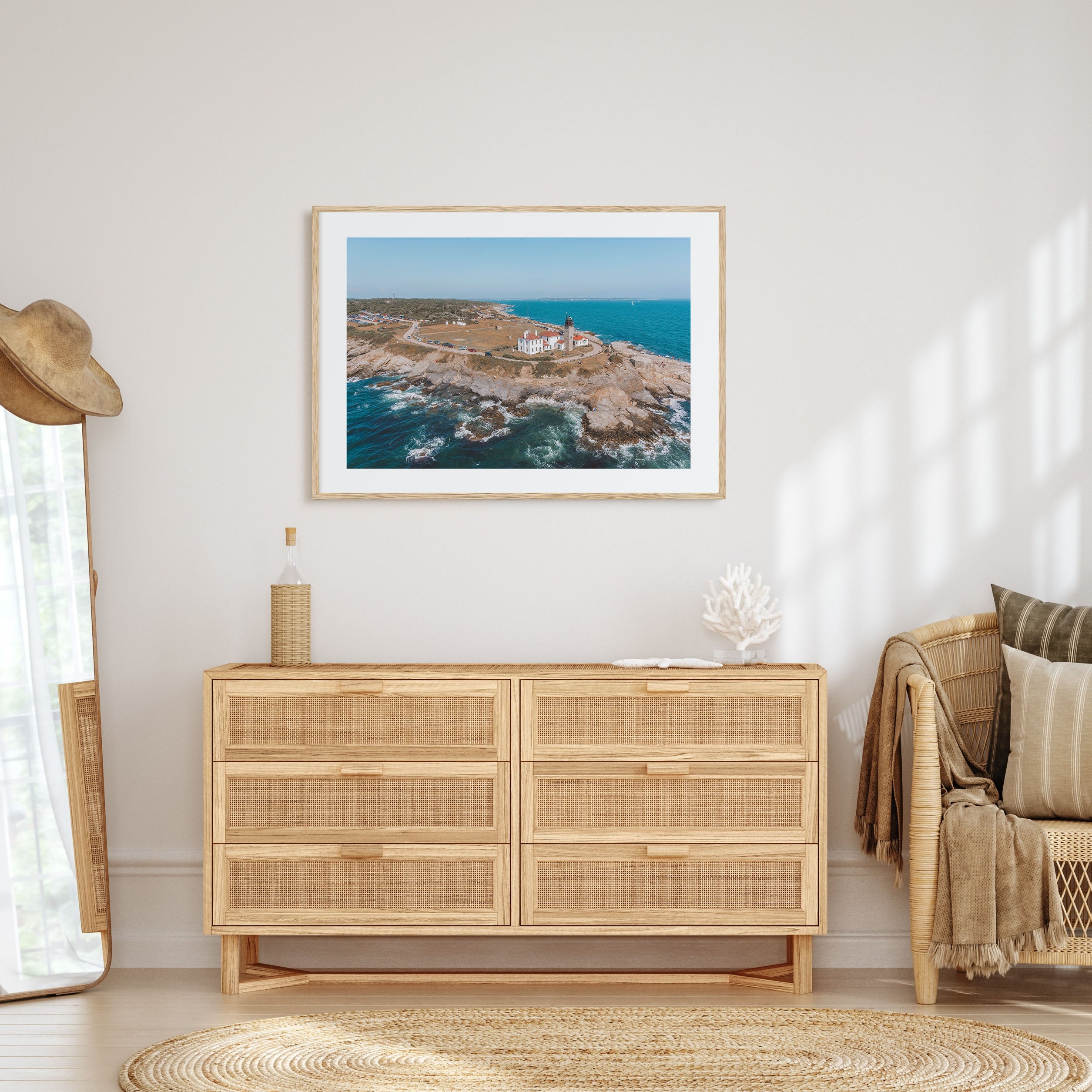 Narragansett Landscape Color Poster