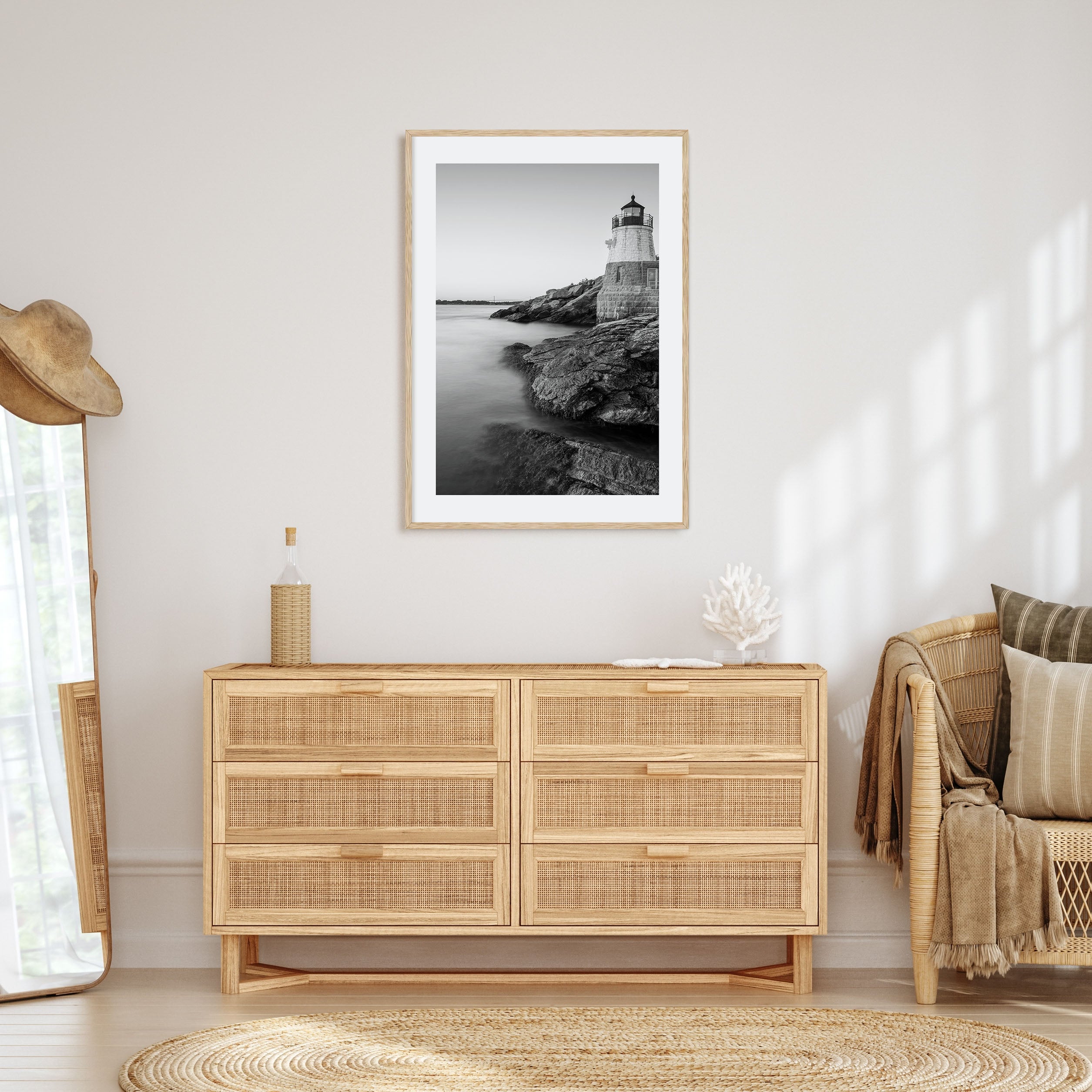 Narragansett Photo B&W No 1 Poster