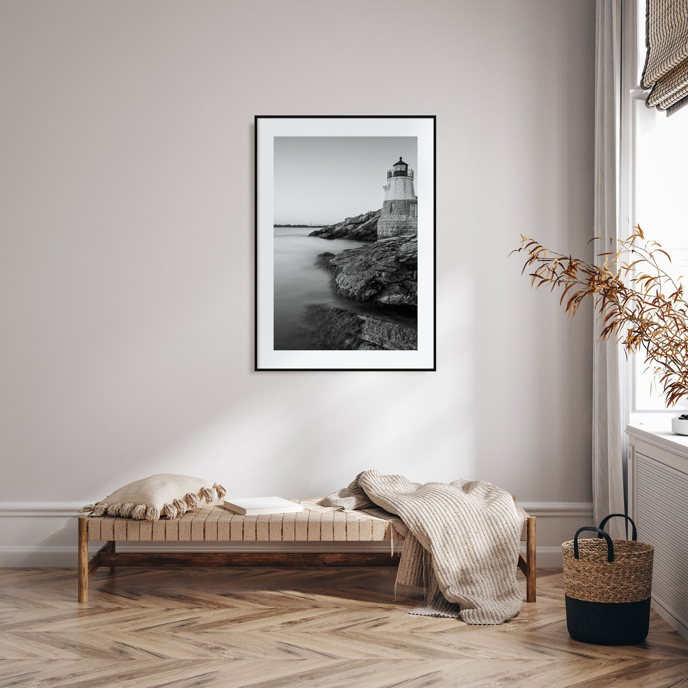 Narragansett Photo B&W No 1 Poster