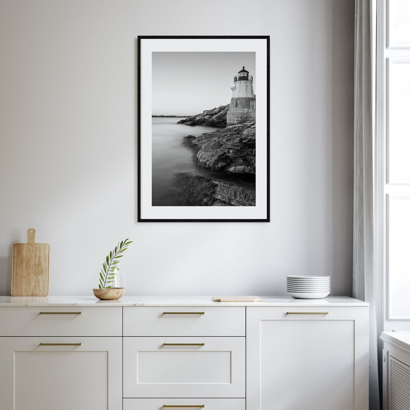 Narragansett Photo B&W No 1 Poster
