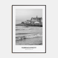 Narragansett Portrait B&W No 2 Poster