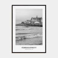 Narragansett Portrait B&W No 2 Poster