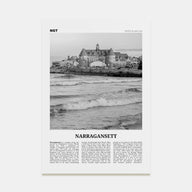 Narragansett Travel B&W No 2 Poster