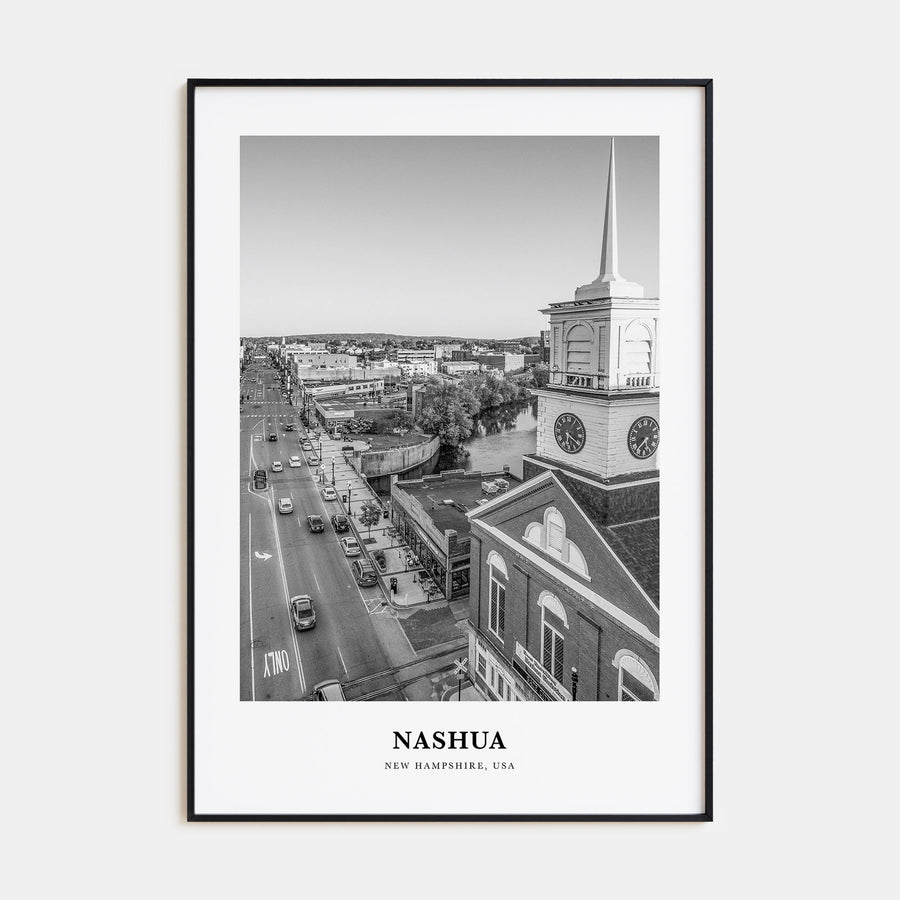 Nashua Portrait B&W Poster
