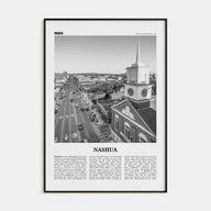 Nashua Travel B&W Poster