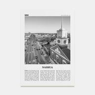 Nashua Travel B&W Poster