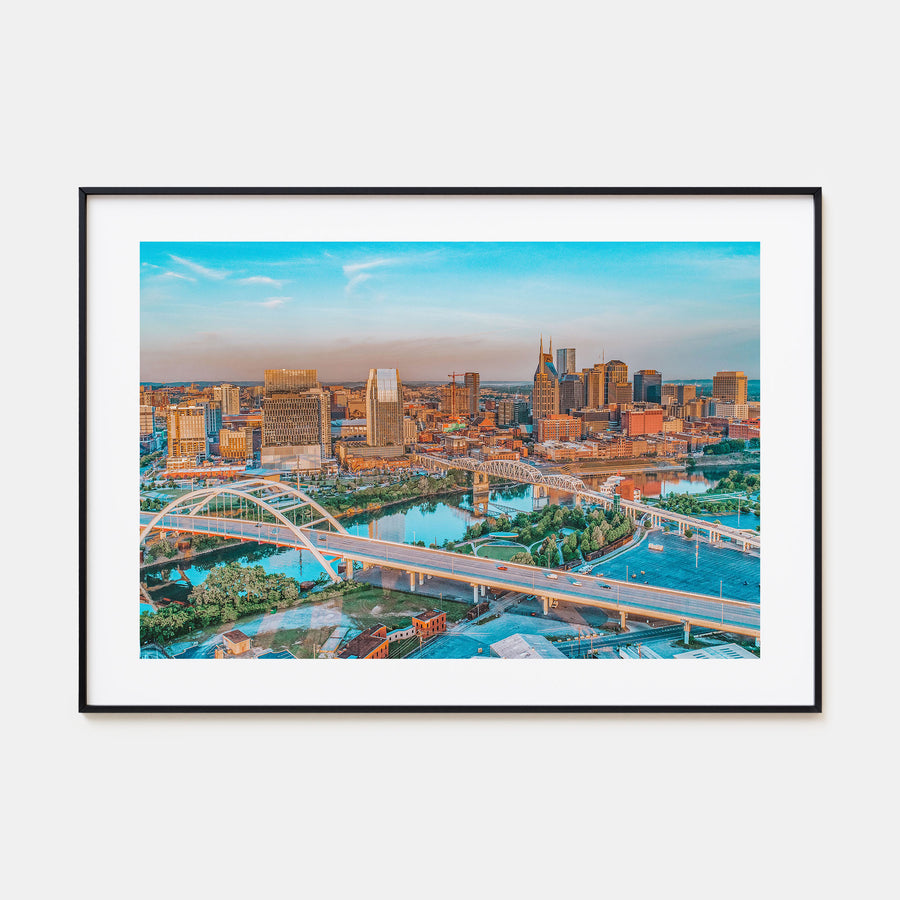 Nashville Landscape Color Poster