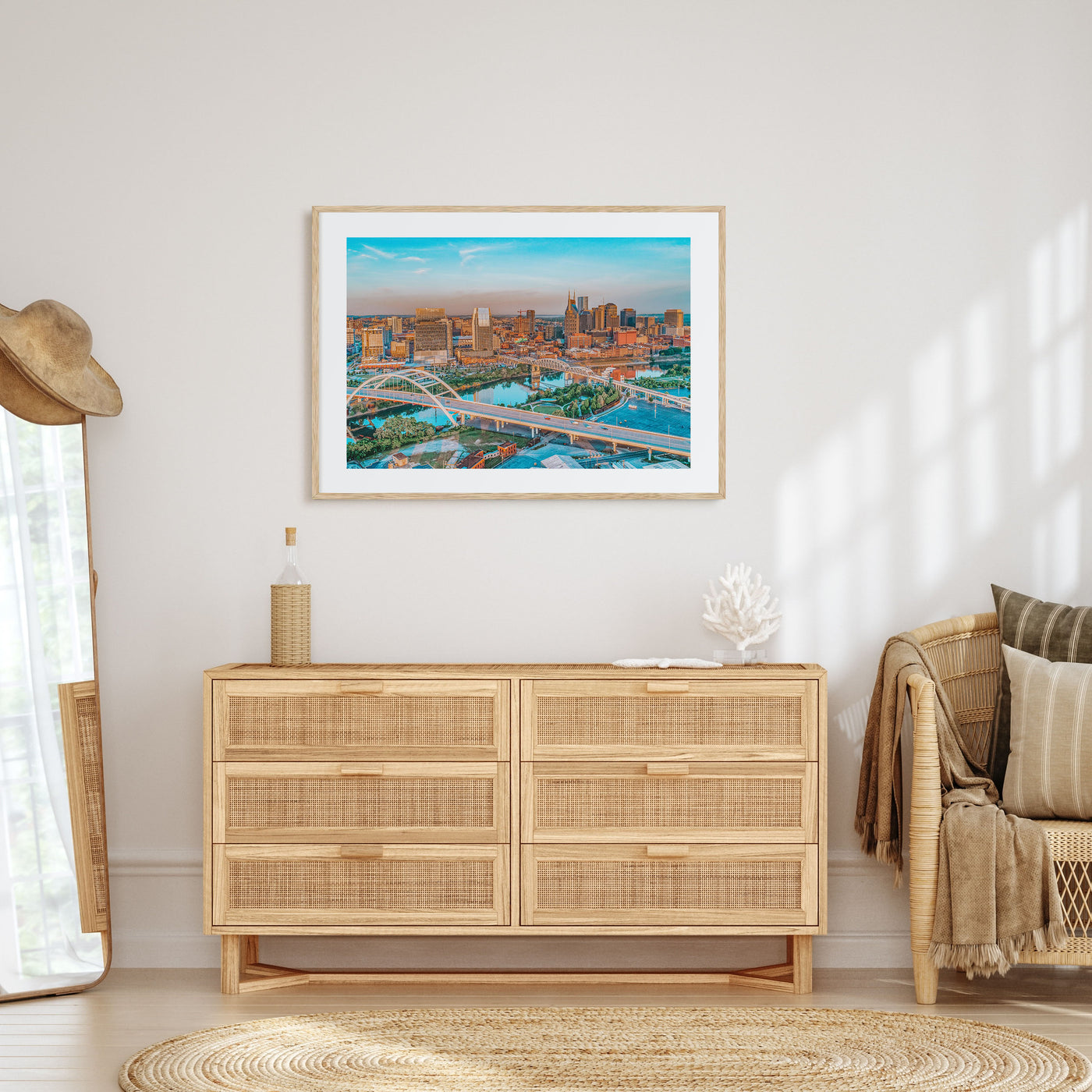 Nashville Landscape Color Poster