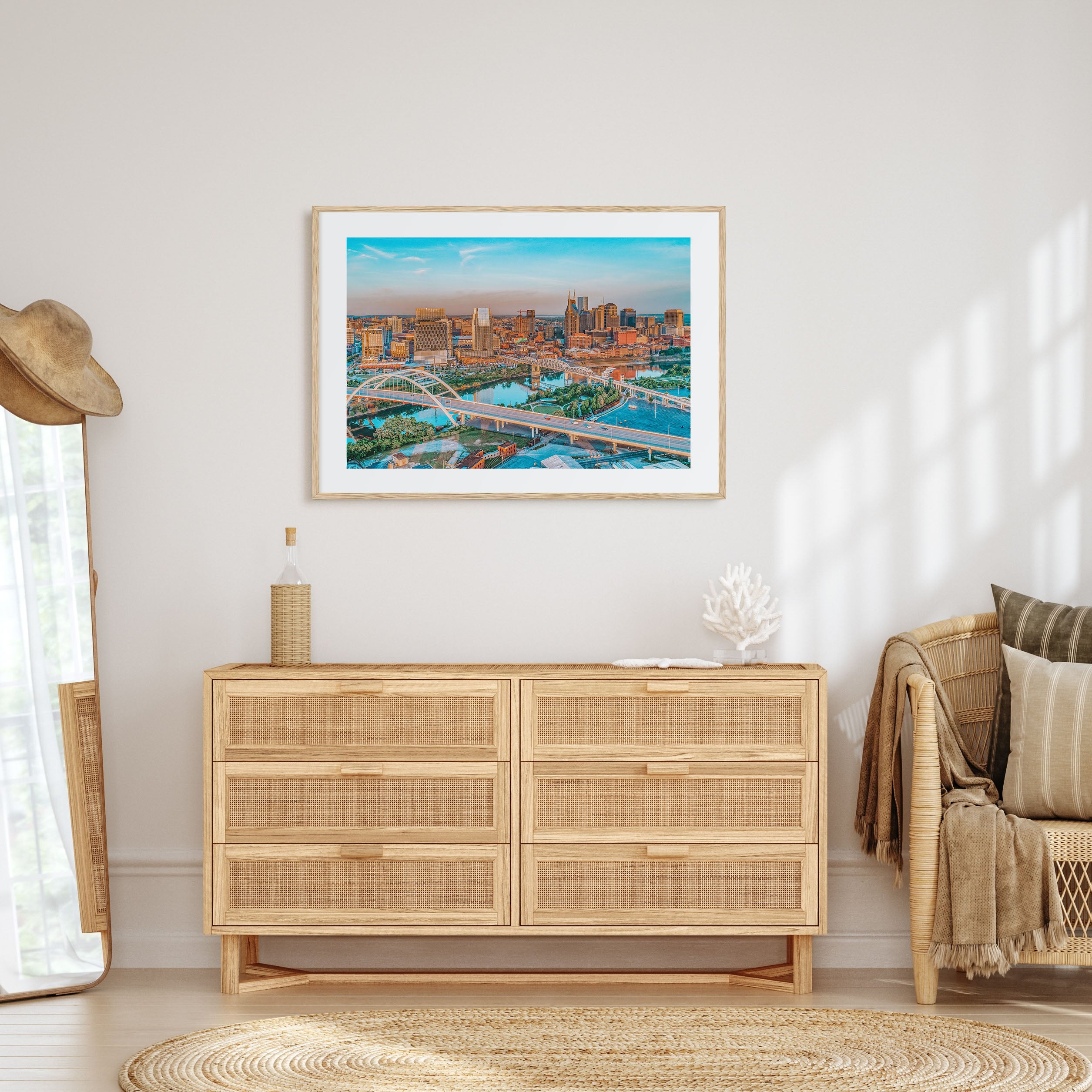 Nashville Landscape Color Poster