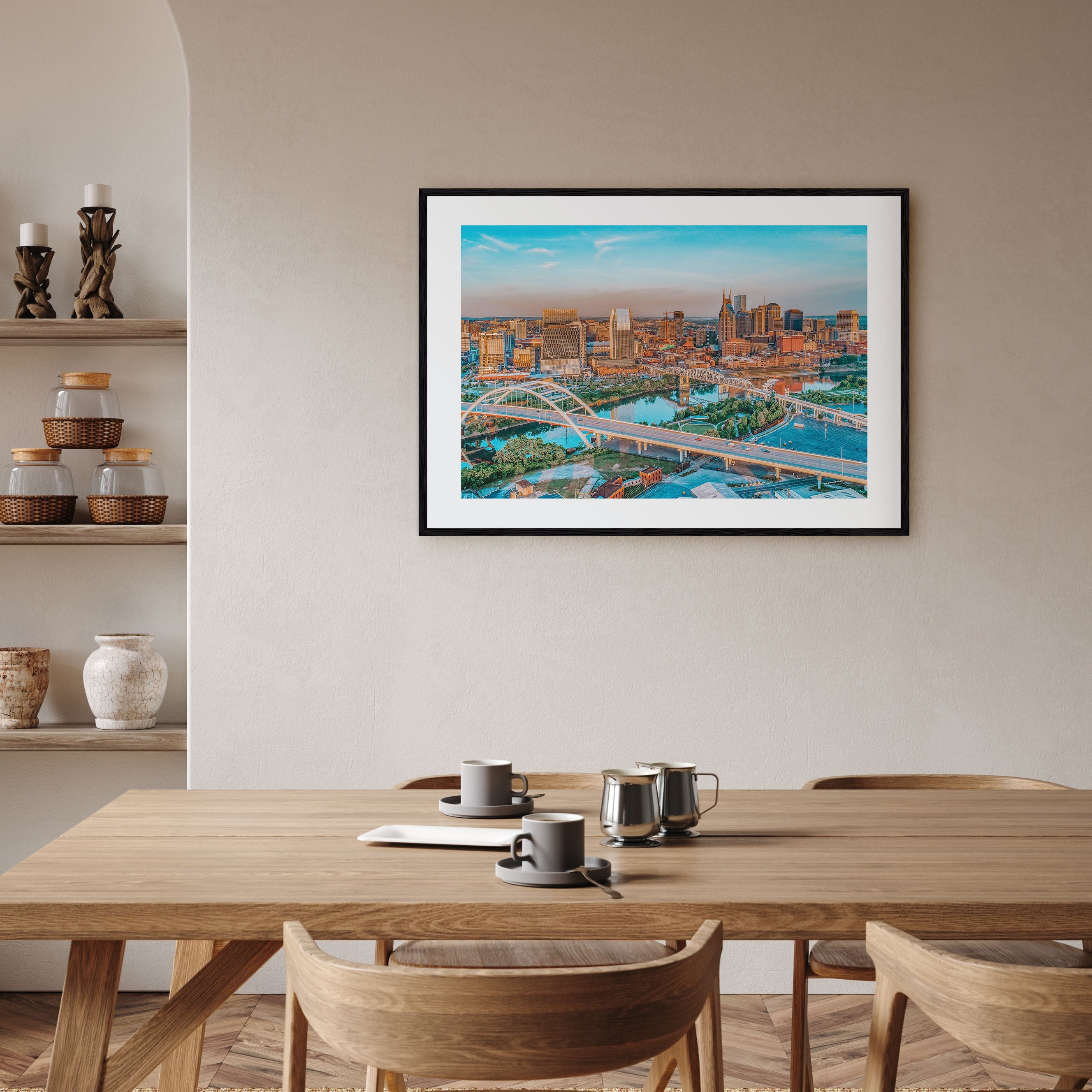 Nashville Landscape Color Poster