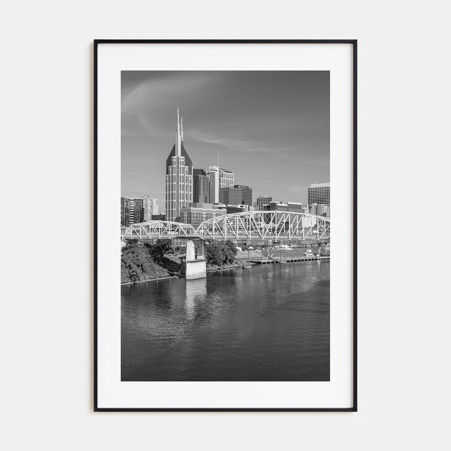 Nashville Photo B&W Poster