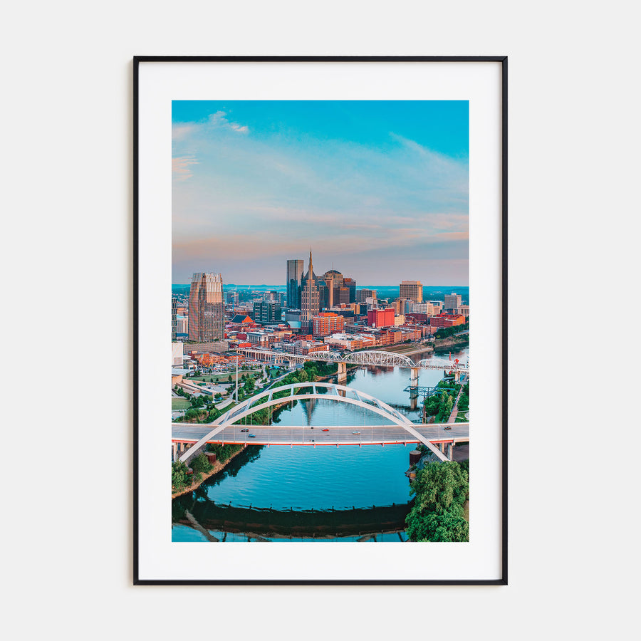 Nashville Photo Color Poster