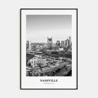 Nashville Portrait B&W No 2 Poster