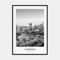 Nashville Portrait B&W No 2 Poster