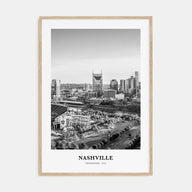 Nashville Portrait B&W No 2 Poster