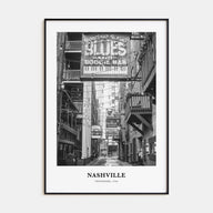 Nashville Portrait B&W No 3 Poster