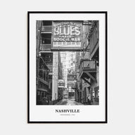 Nashville Portrait B&W No 3 Poster