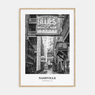 Nashville Portrait B&W No 3 Poster