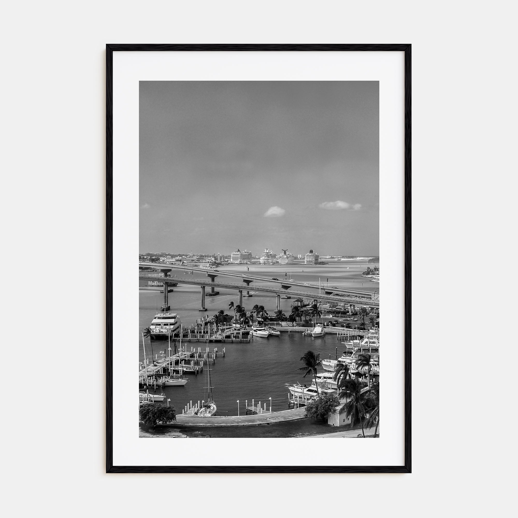 Nassau Photo B&W Poster